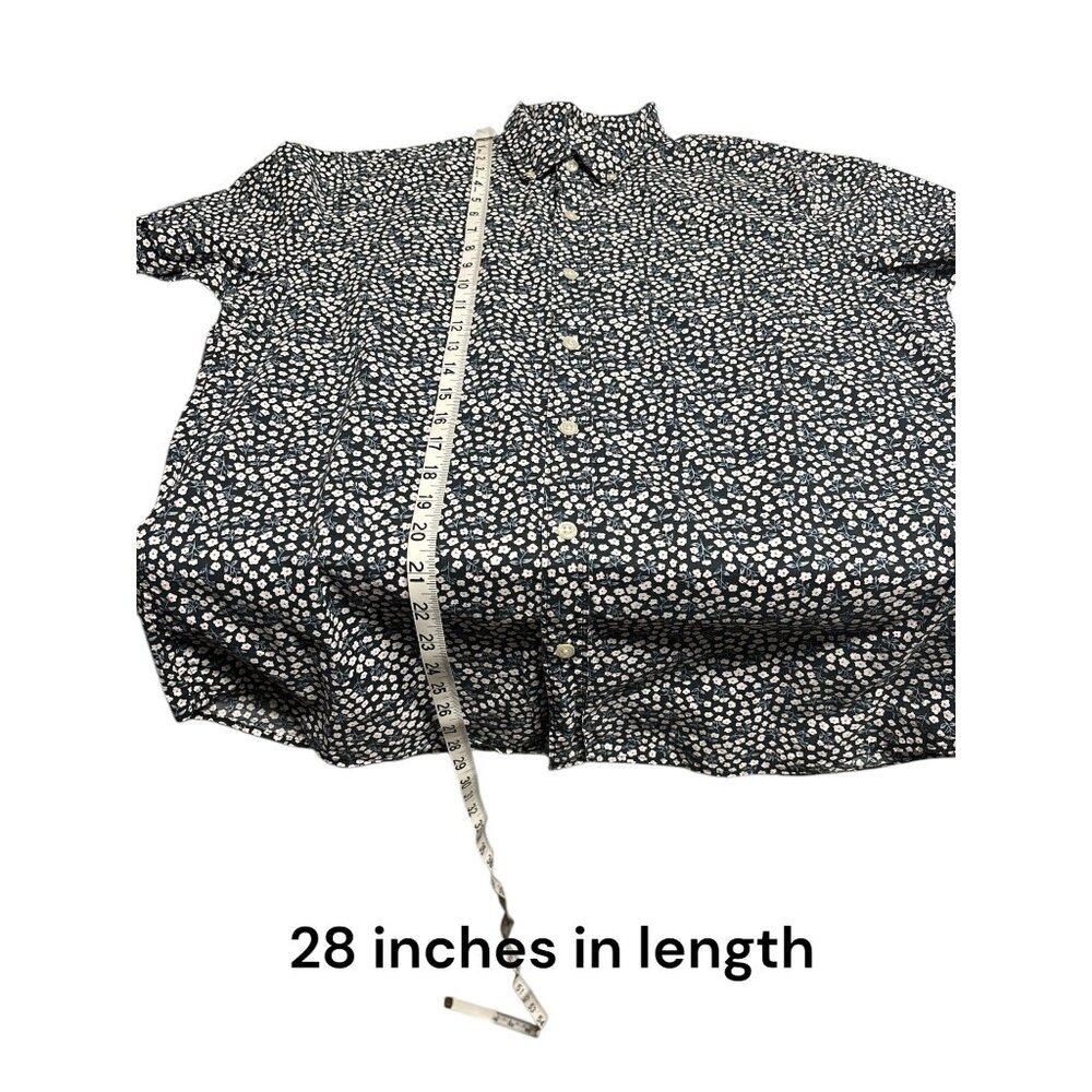 Bonobos Mens Slim Fit Short Sleeve Floral Shirt Size M - Picture 9 of 9